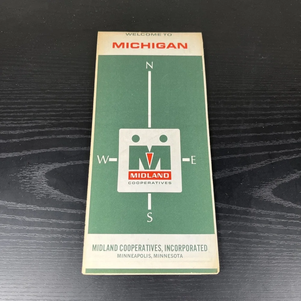 Midland Cooperatives‎ Incorporated Welcome To Michigan Map